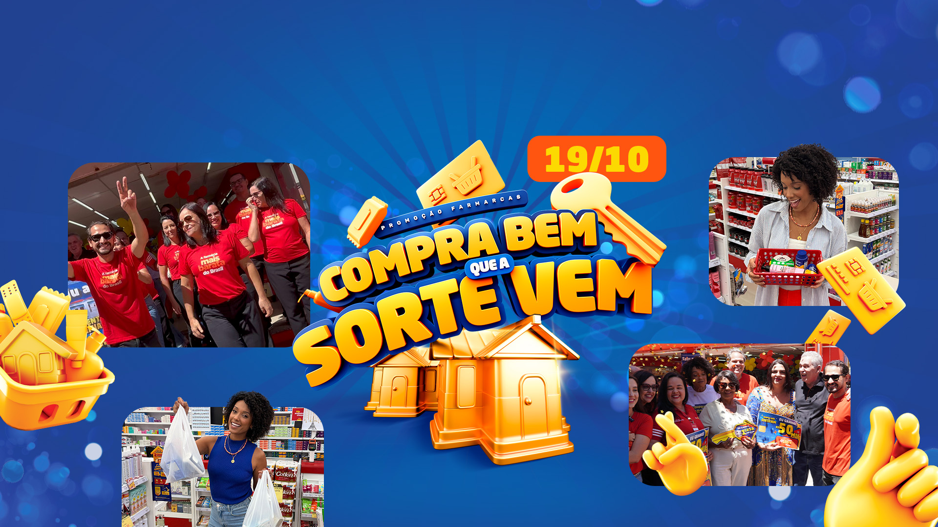 compra bem que a sorte vem